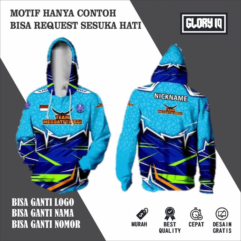 JERSEY JAKET MERPATI CUSTOM