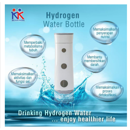 READY BOTOL KK INDONSIA HIDROGEN WATER BOTOL