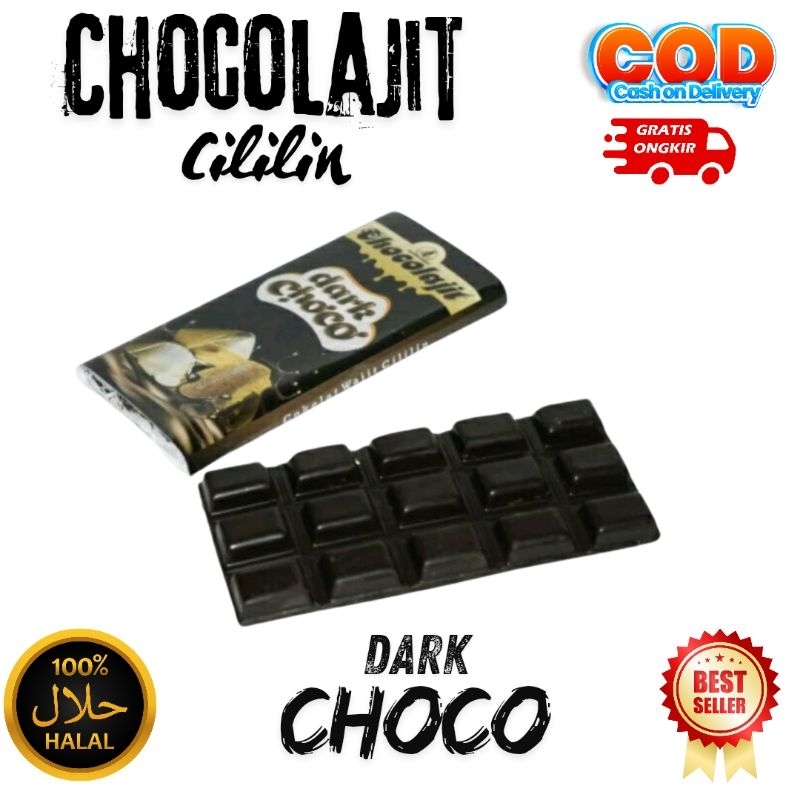 

CHOCOLAJIT COKLAT WAJIT CILILIN RASA DARK CHOCO