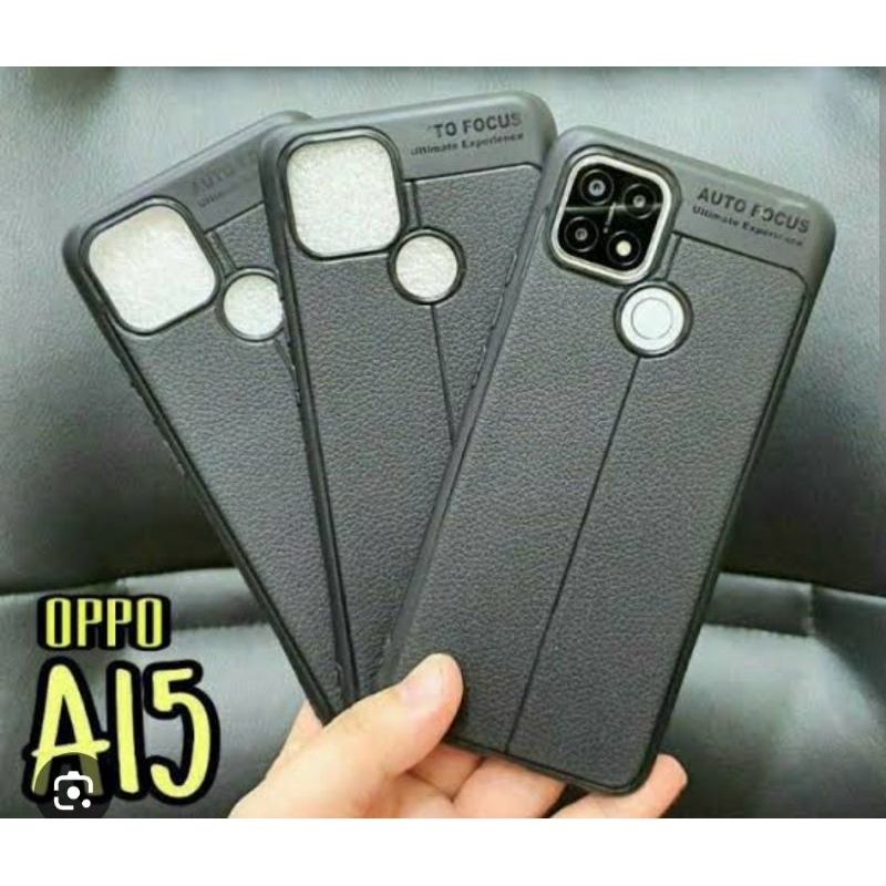 Softcase Silikon Autofokus Oppo A15 Oppo A15S