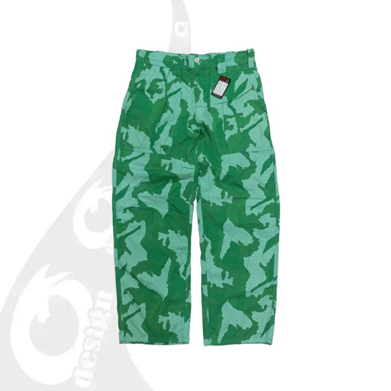 vintage celana panjang ideal fatique camo us size 34