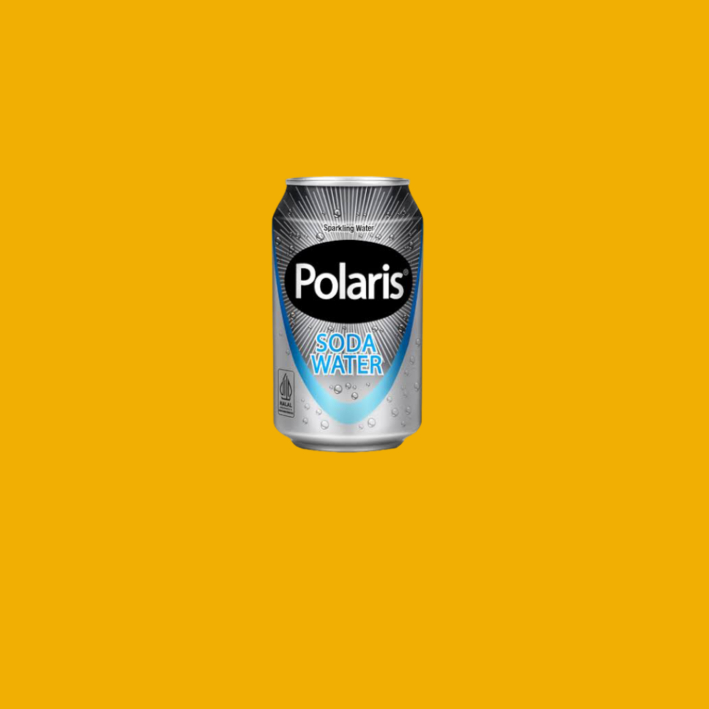 

polaris soda water kaleng 330ml