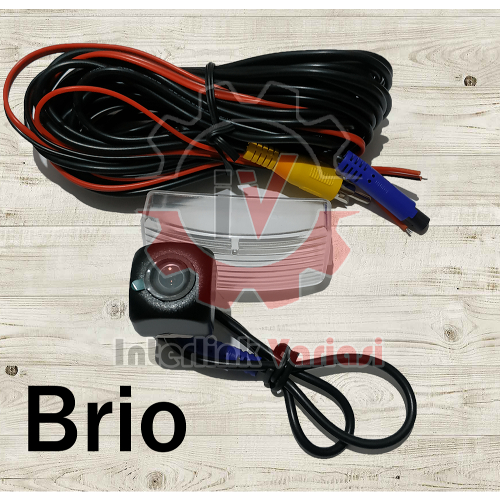 Kamera mundur parkir mobil REDBAT CCD Honda Brio Mobilio