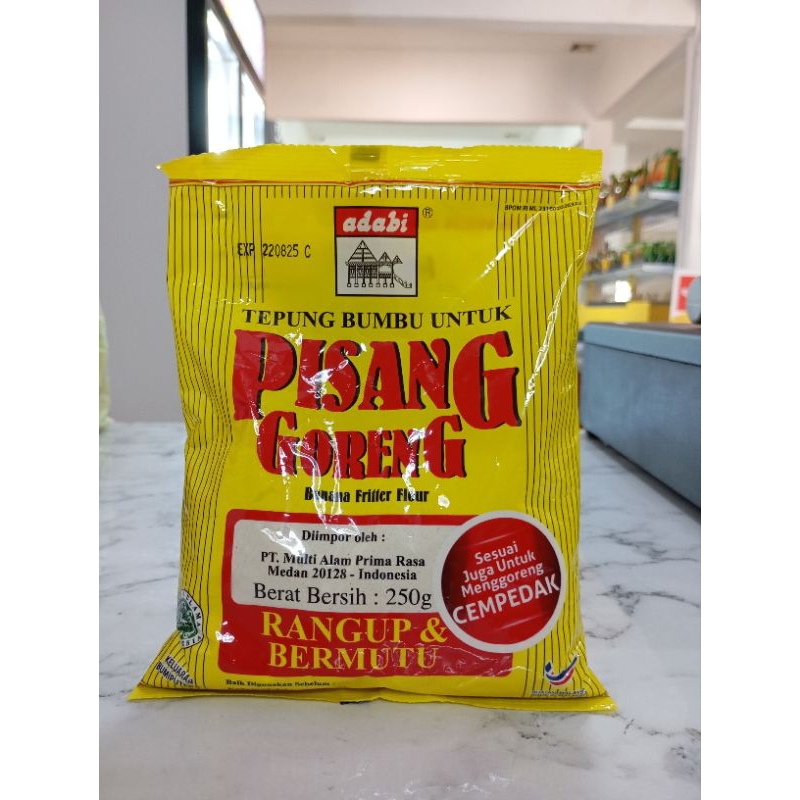 

Adabi Tepung Bumbu Pisang Goreng 250gr