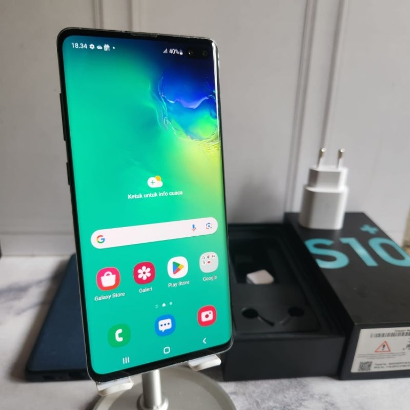 SAMSUNG S10 PLUS second murah berkualitas