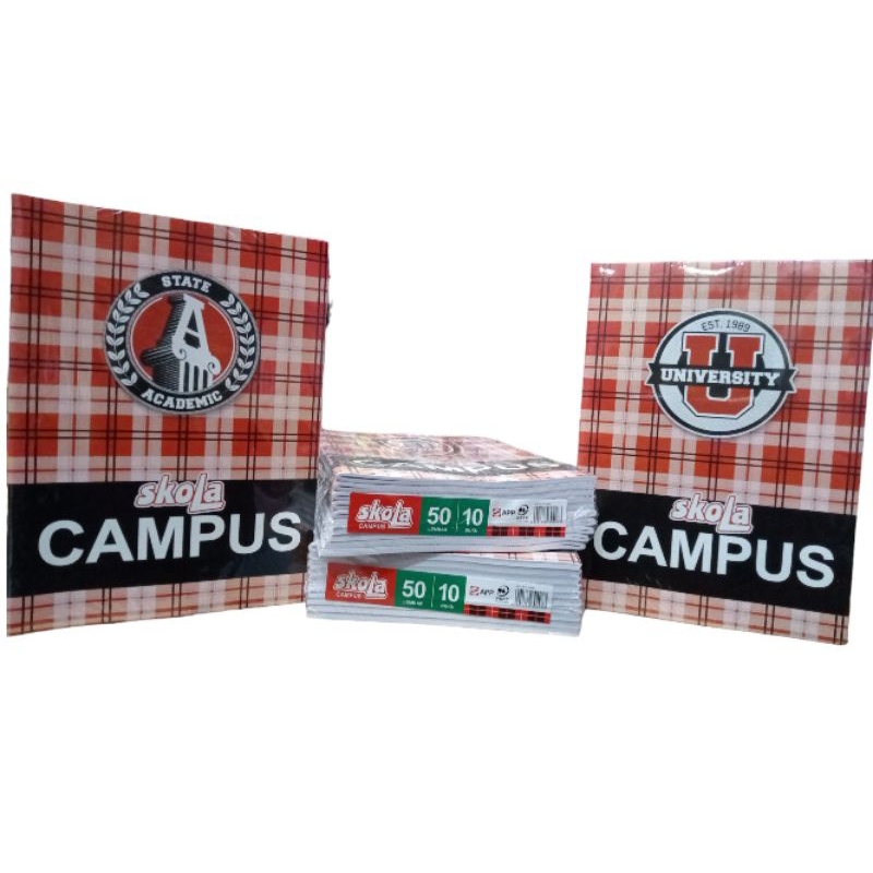 

Ay00! Buku Skola Campus / Kampus / Boxy (36 / 50 Lembar 1pak Isi10)