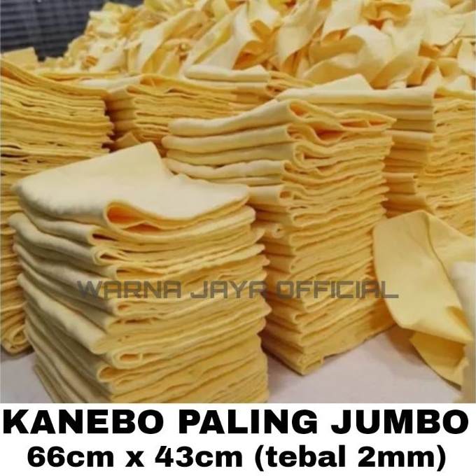 KF7 TRIPLE XL Kain Lap Kanebo Canebo Chamois Extra Size Super Jumbo 66x43 Mobil Motor XXXL 66 43 32 