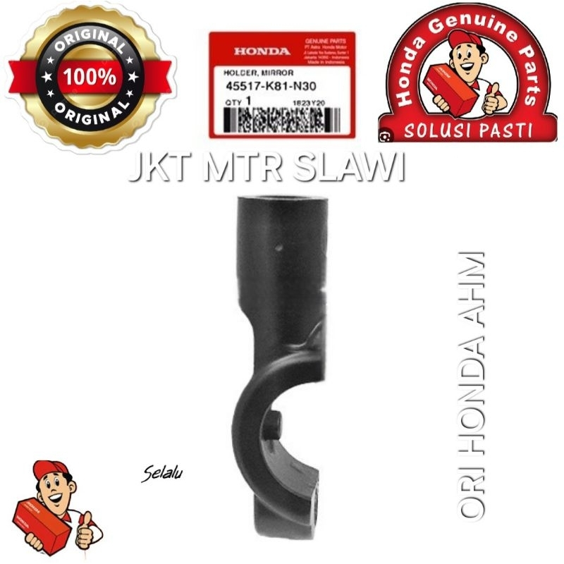 Dudukan spion beat/scoopy all new ori ahm