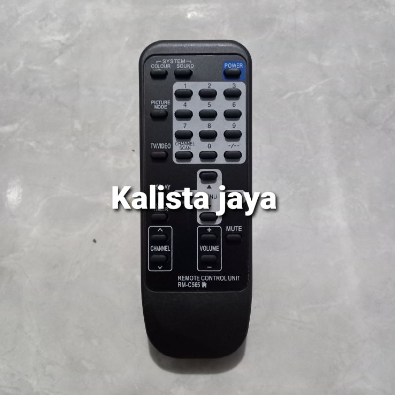 REMOTE REMOT TV JVC TABUNG HITAM