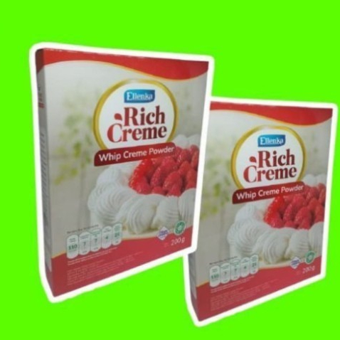 

^^^^^] Whip Cream Rich Creme Elenka 400gr
