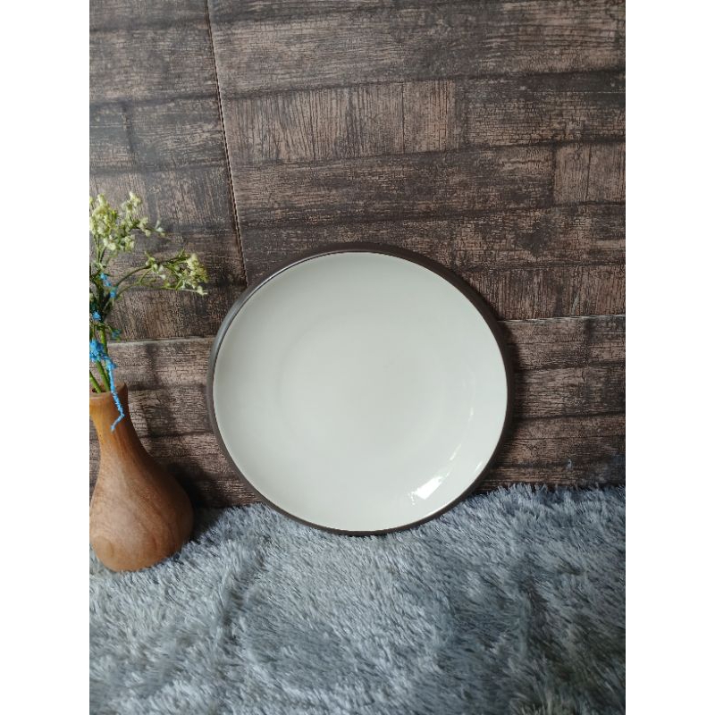 Piring Keramik Besar/Piring Saji/Piring Makan/Piring Premium