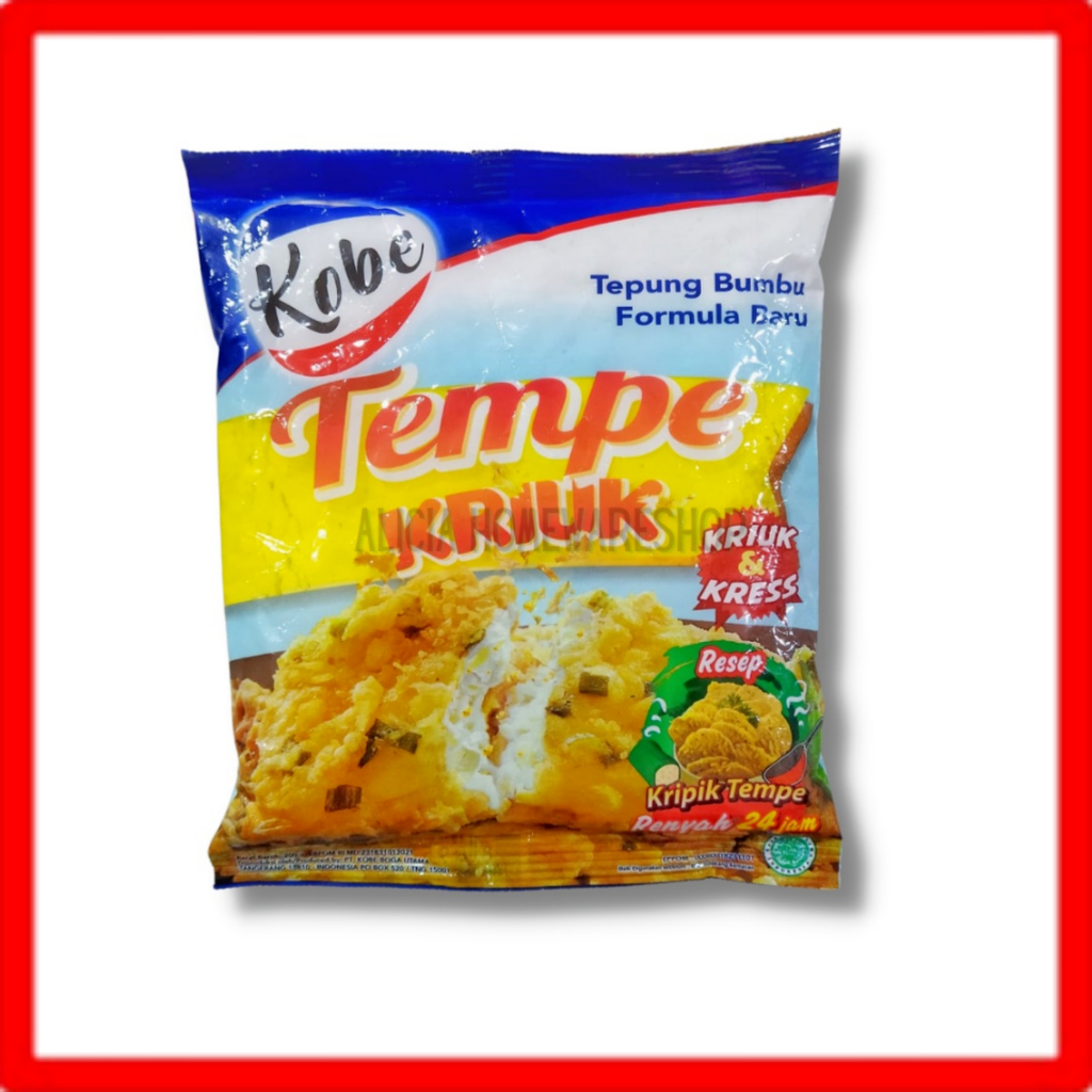 

KOBE TEPUNG BUMBU TEMPE KRIUK @ 70-200 GRAM