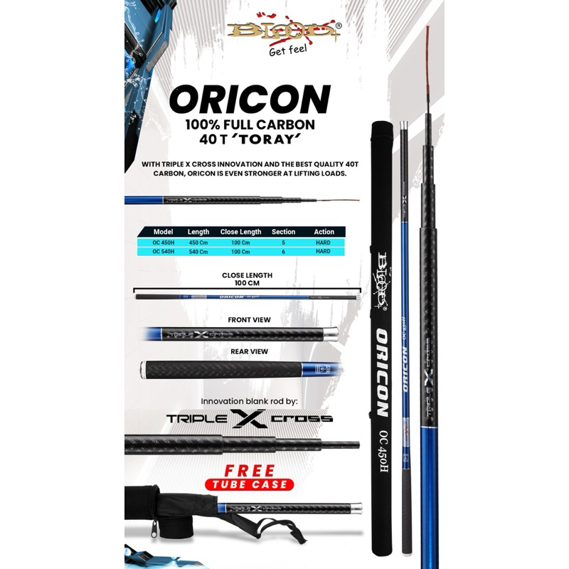 Tegek / Tantaran Blood Oricon 450 / 540 (CARBON)