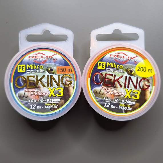 Senar PE Ceking 150 Meter PE Ceking 200 Meter PE Relix Nusantara