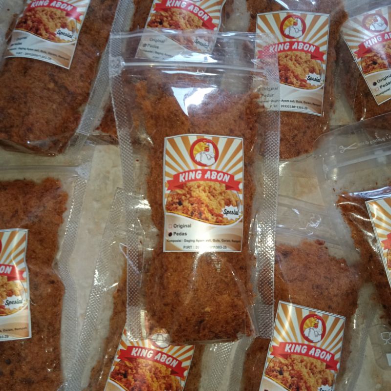 

king abon, abon ayam murah