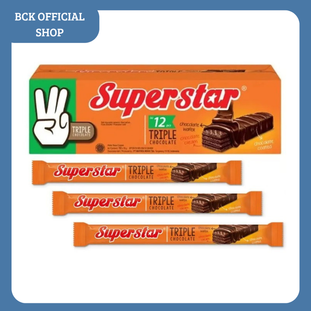 

Superstar Roma Wafer Coklat 20 (1Box)