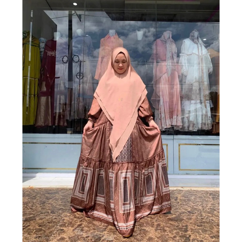 gamis el es lina sukijo el es syari gamis brand eles