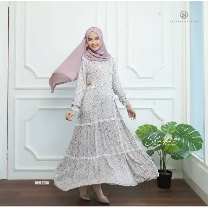 SHAFA DRESS by NADHEERA LUXURY NEW ||DRESS ELEGAN