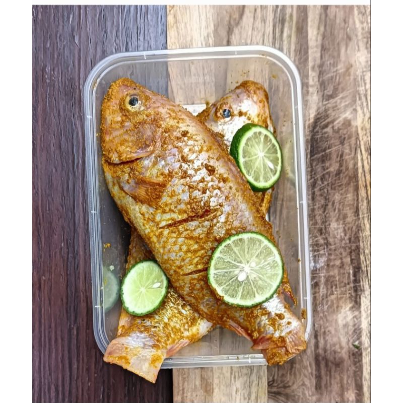 

Ikan Nila bumbu kuning