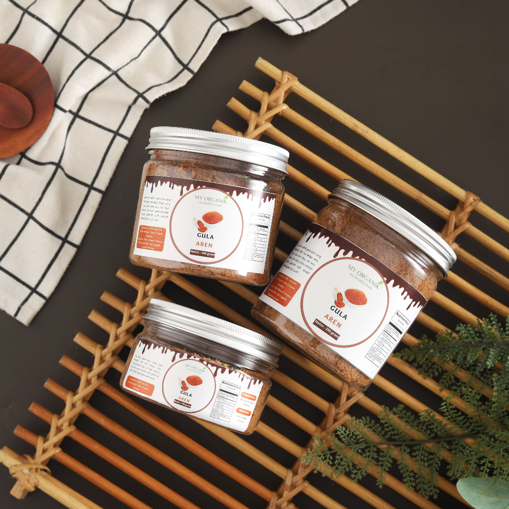 

My Organik Aren Bubuk Organik Palm Sugar Gula Semut Tanpa Campuran 160gr