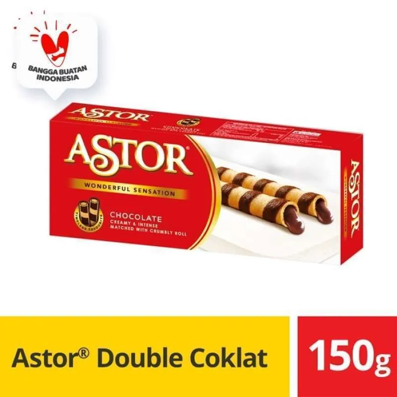 

Roma Astor Double Chocolate Wafer Roll 150gr