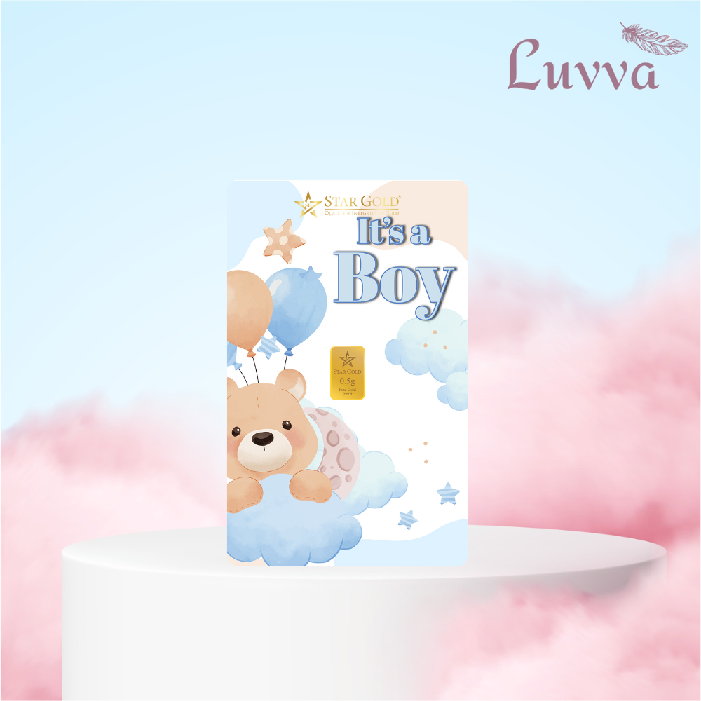 Logam Mulia StarGold Baby Boy 03 NEW 0.5 Gram dan 1 Gram