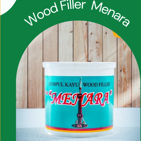 Menara Woodfiller, Dempul cat kayu waterbased