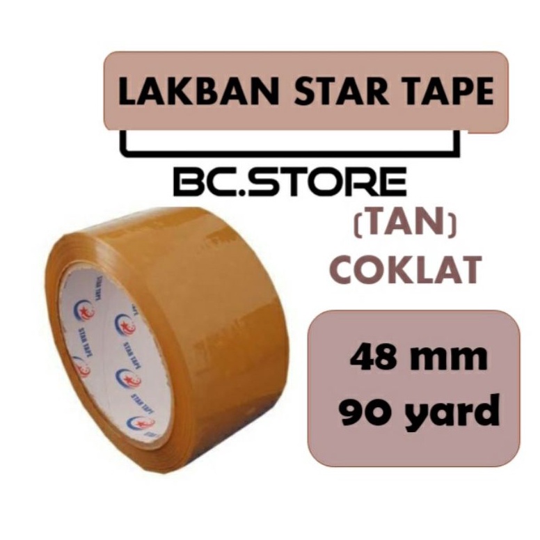 

LAKBAN 1 DUS 9 YARD X 48MM LENGKET STAR TAPE KUALITAS TERBAIK MURAH lakban isolasi selotip tapeperekat pengikatpelengket lakbanmurah lakbanopp lakbankualitasterbaik perlengkapankantor KODE J1O6