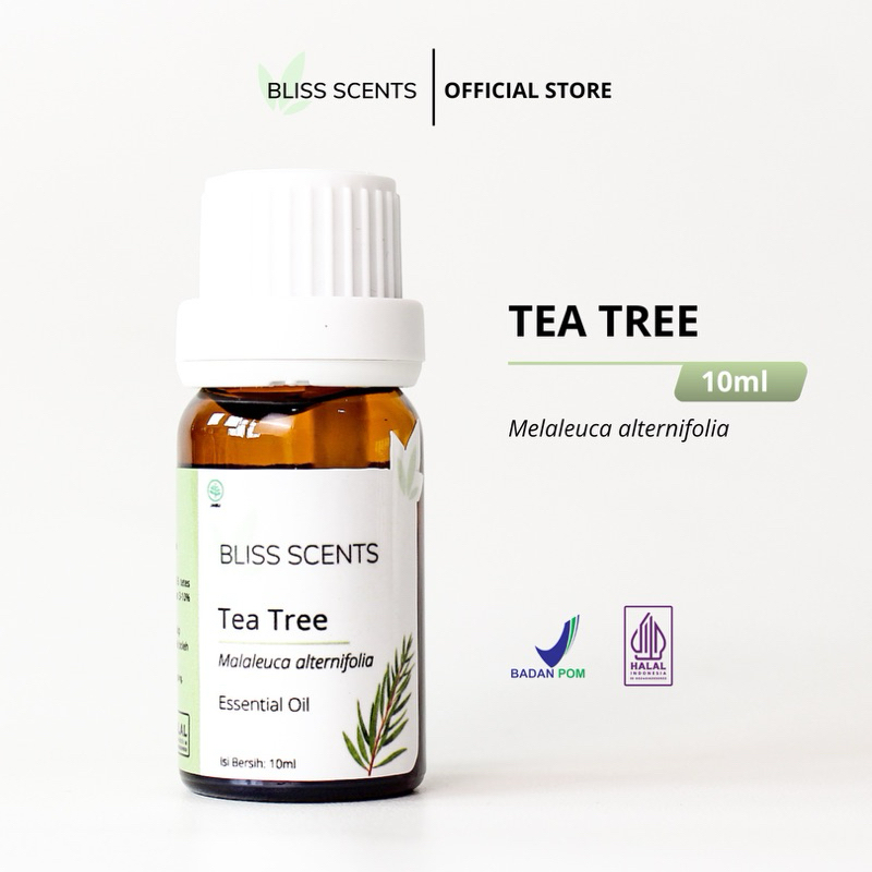 BLISS SCENTS Tea Tree Essential Oil Aromatherapy 100% Murni Therapeutic Grade
