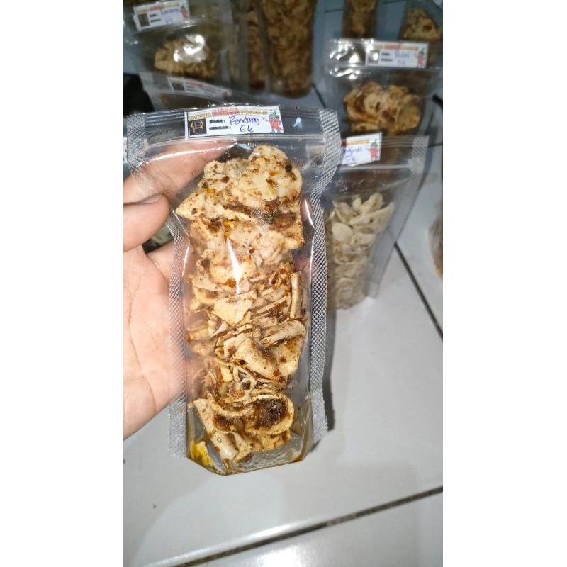 

Basreng Rendang Daun Jeruk Kecil 60 Gram