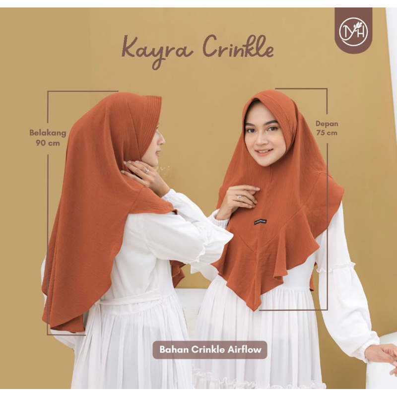 Kayra crinkle MYH HIJABBRAND