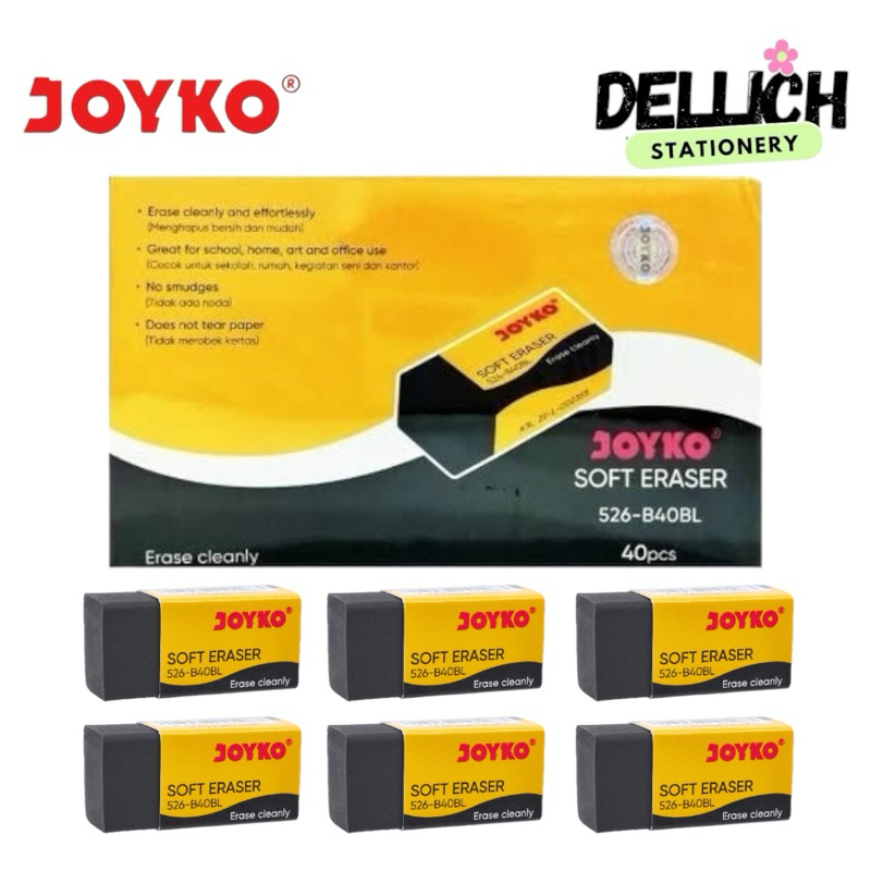 

PENGHAPUS PENSIL / ERASER / STIP JOYKO 526-B40BL
