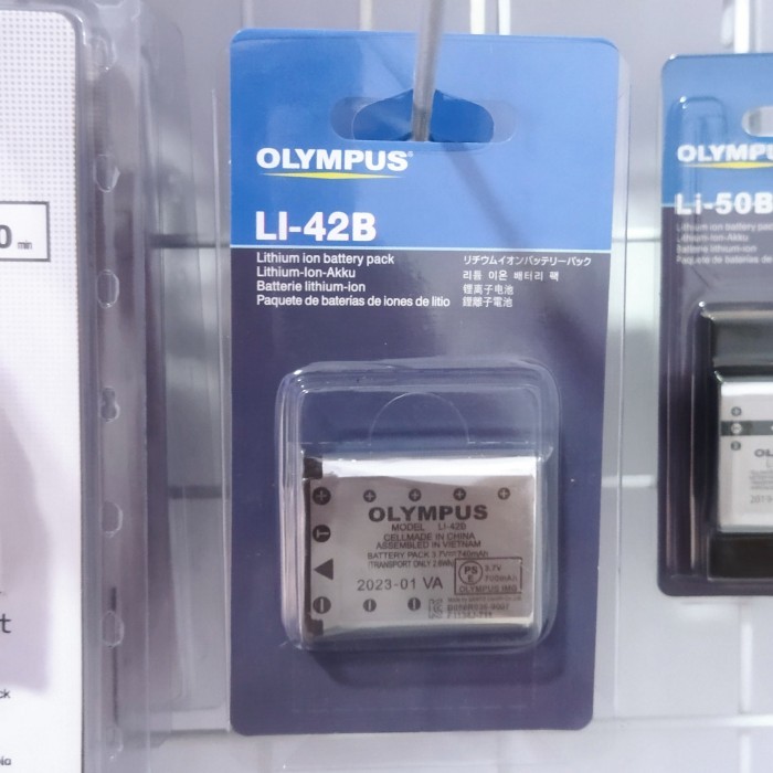 Baterai Olympus LI-42B FE-20 MJU-800 TG-310 VR-320 X-790