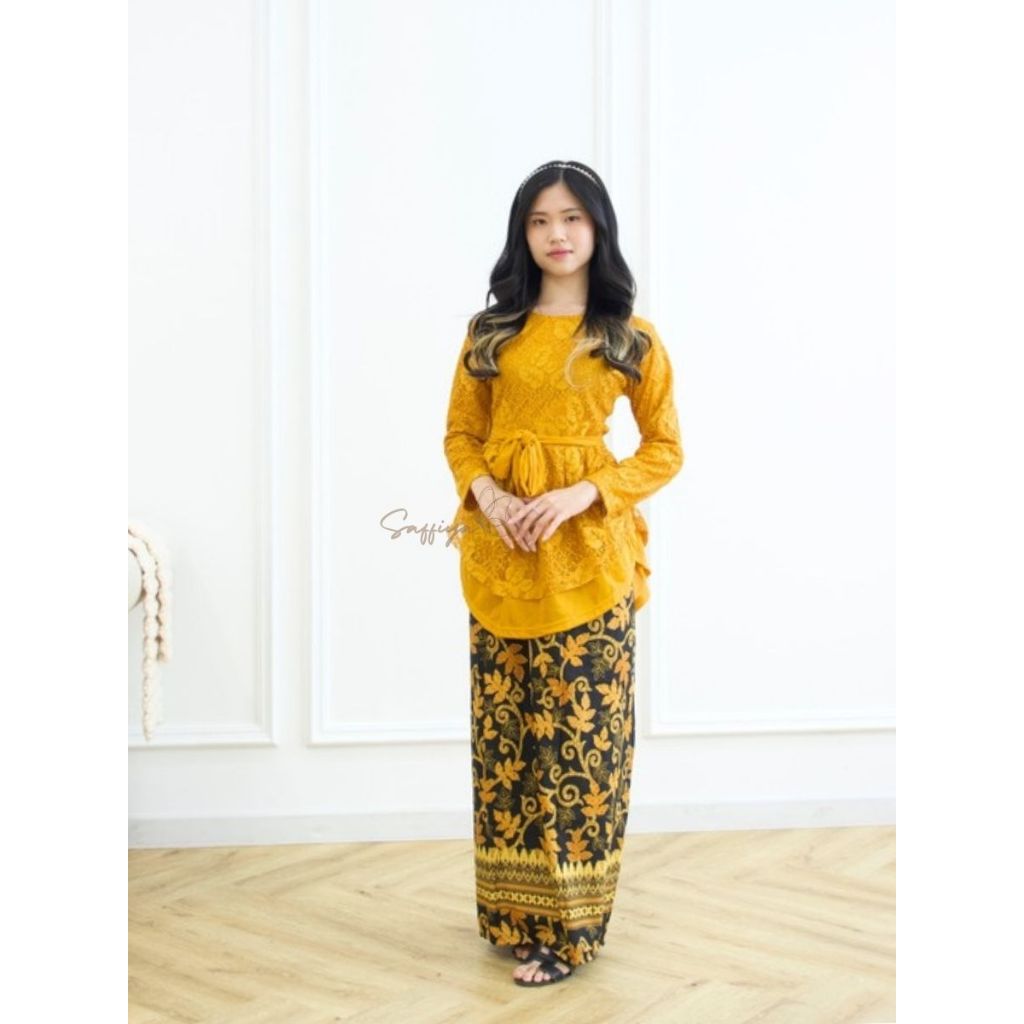 SAFFIYA-Kebaya Kinanti | Kondangan Kebaya & Gaun Satin Eleangan, Pesta, Gereja, Natal