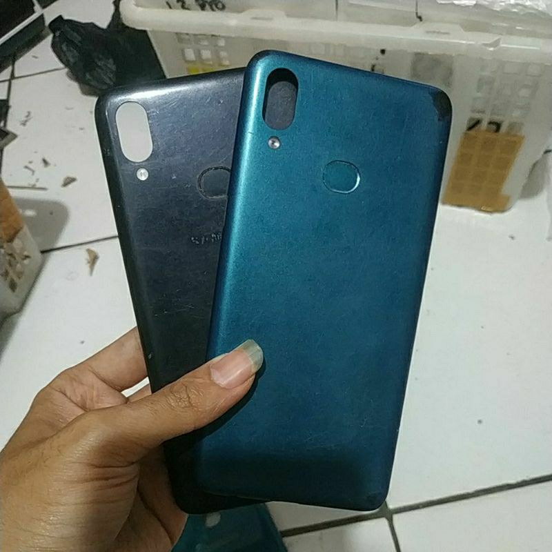 BACKDOOR BEKAS SAMSUNG A10S PLUS FINGER PRINT
