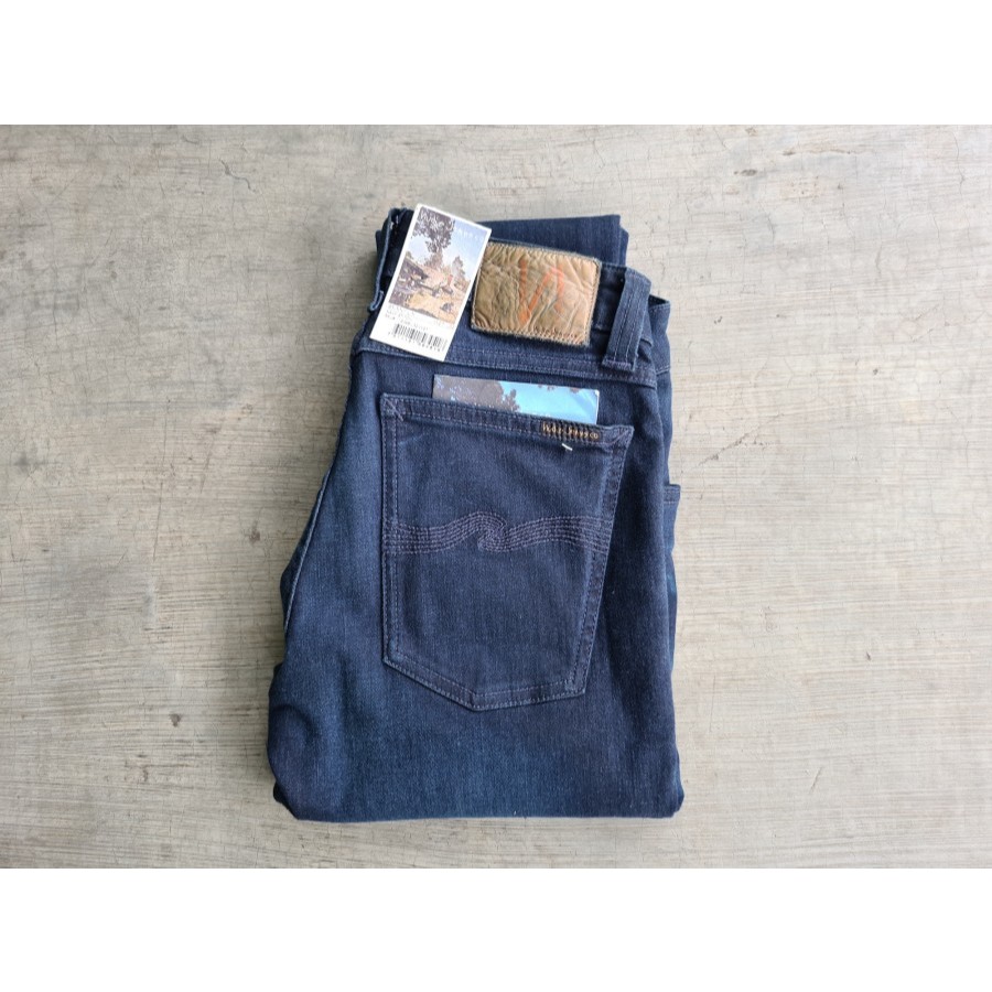 Skinny Lin Navy Stitch - Nudie Jeans Original