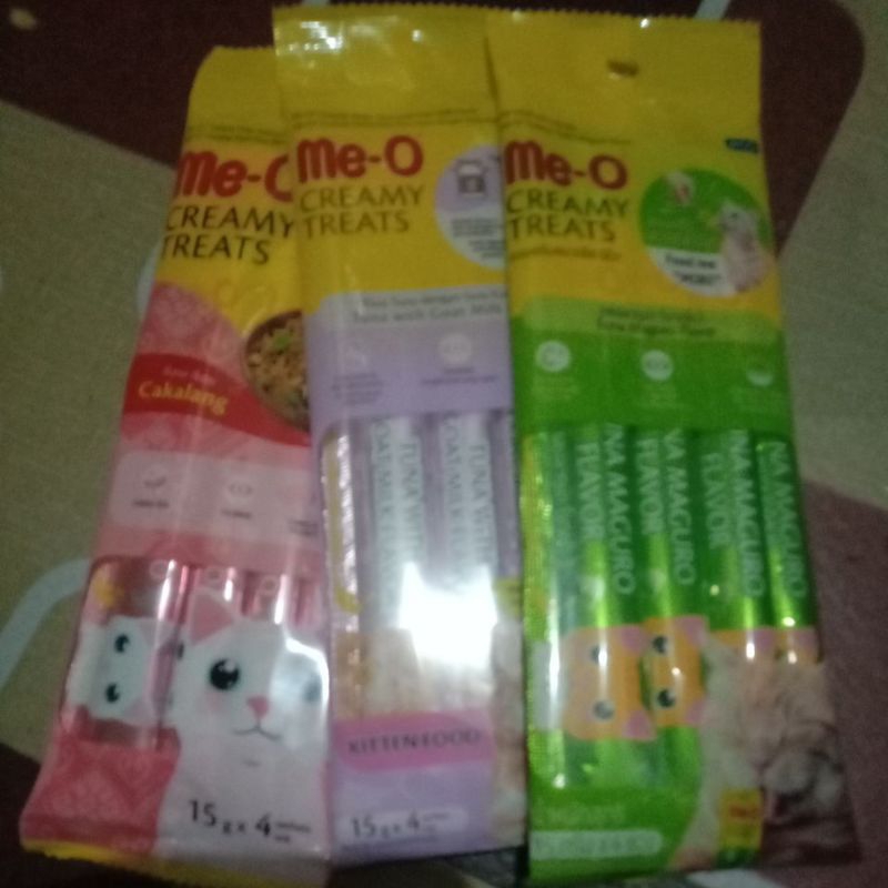 meo creamy treats