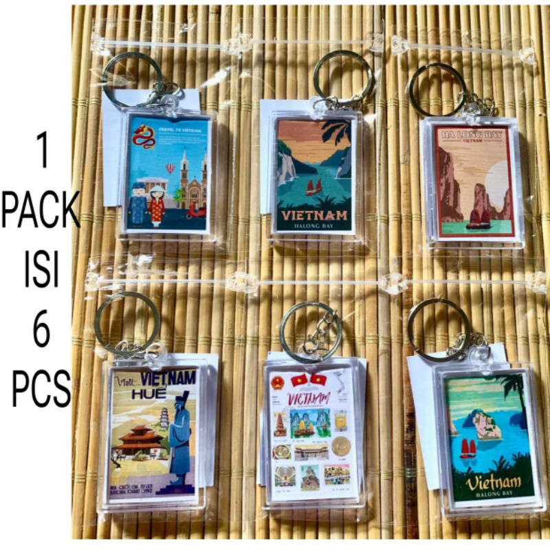 Gantungan Kunci Vietnam | Gantungan Kunci Oleh Oleh Vietnam | Gantungan Kunci Souvenir Vietnam | Key