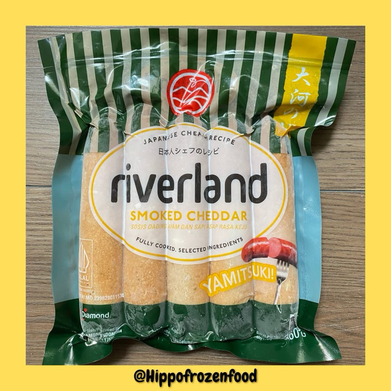 

RIVERLAND Smoked Cheddar Sausage 360gr