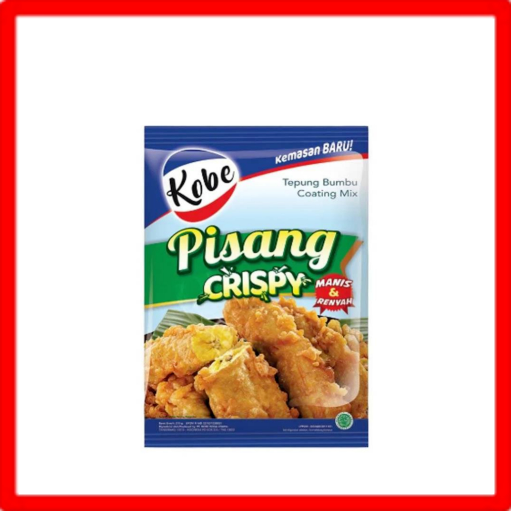 

KOBE TEPUNG BUMBU PISANG GORENG CRISPY @ 70-210 GRAM