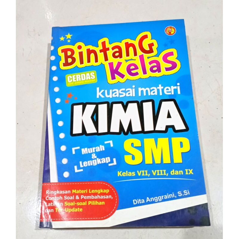 ( OBRAL ) BUKU LATIHAN SOAL SMP // BINTANG KELAS KIMIA SMP // ORIGINAL