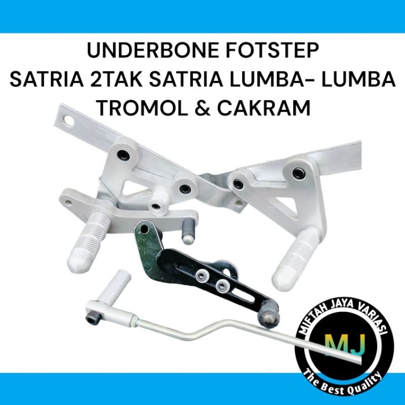 Underbone Fotstep Satria 2Tak Satria Lumba-lumba Tromol & Cakram