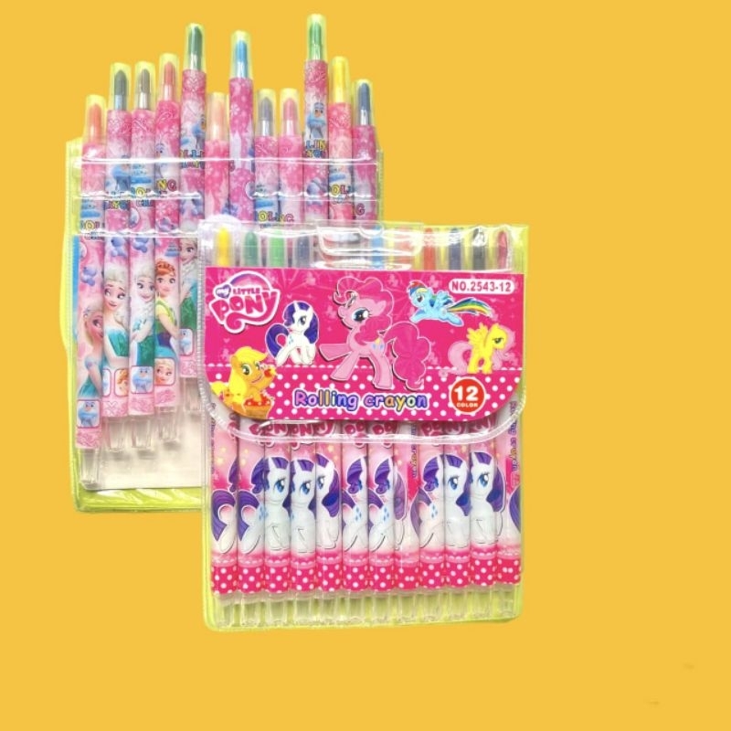 

Crayon putar 12 warna panjang