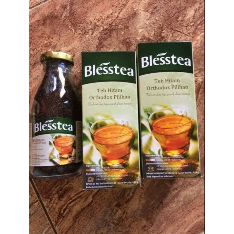 

BLESSTEA ORIGINAL TEH HITAM CRISPI 110 gr