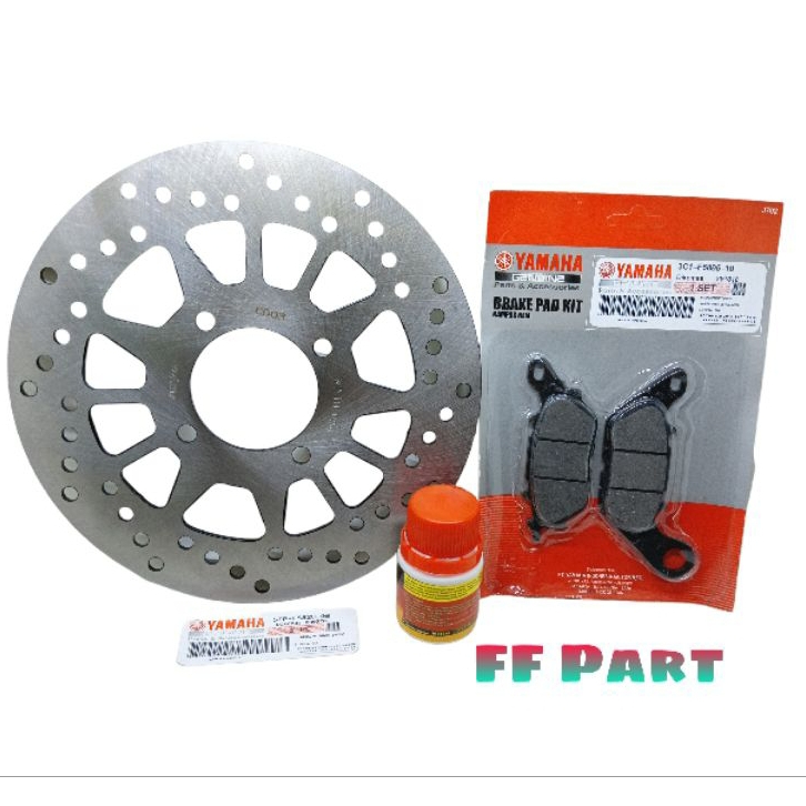 PIRINGAN CAKRAM DEPAN PLUS KAMPAS CAKRAM JUPITER Z ROBOT / JUPITER Z NEW / VEGA ZR / JUPITER MX.