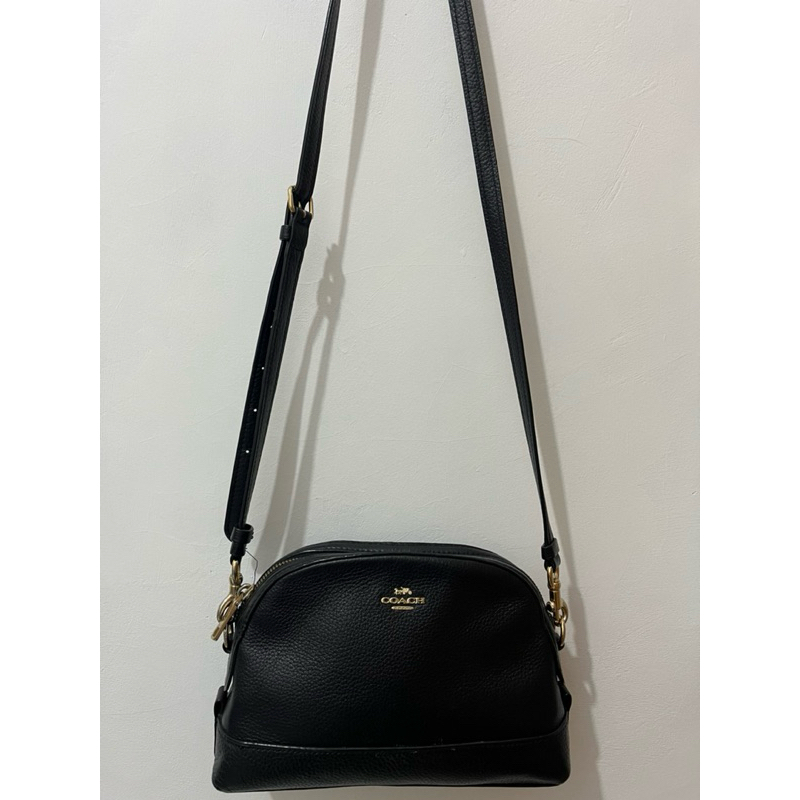 Preloved Coach Dome Crossbody black