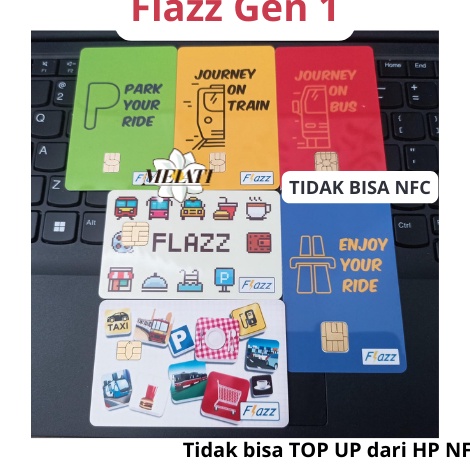 

Supreme Kartu Flazz BCA Transportasi Logo Gen 1 Emoney