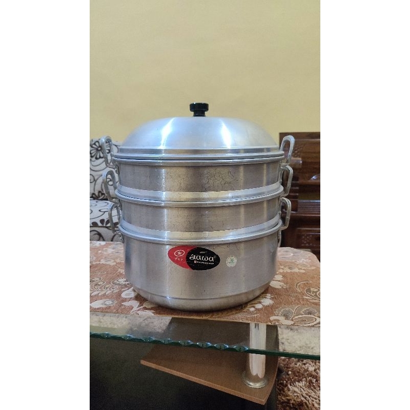 Langseng Kukus Langseng 3ssn Dandang Langseng Susun 3 Merk Jawa Kukusan Steamer Klakat