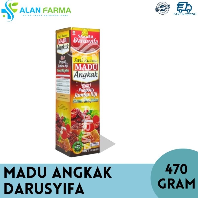 

Sari Kurma Madu Angkak Darusyifa 470 Gram | Sakura Darusyifa Madu Angkak