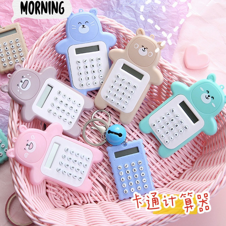 

See More EG Kalkulator Mini Lucu Calculator Portabel Motif Pola Beruang 8 Digit Tombol Karet Alat Tulis Kreatif SiswaEghrerr